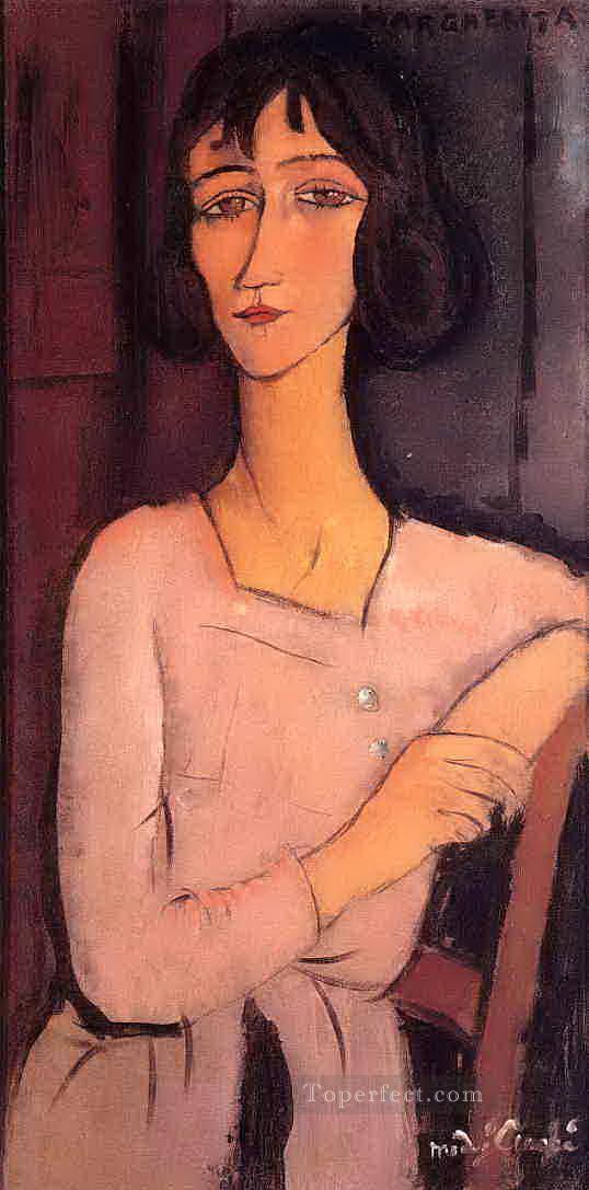 margarita seated 1916 Amedeo Modigliani Oil Paintings